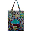 Cosmic blue submarine Zipper Classic Tote Bag View1