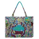 Cosmic blue submarine Medium Tote Bag View1