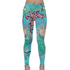 Mesmerizing Mermaid Lightweight Velour Classic Yoga Leggings by chellerayartisans