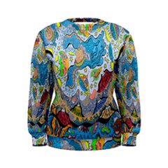 Angel Mermaids Women s Sweatshirt by chellerayartisans