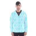 Aqua Blue Colored Waikiki Surfboards  Hooded Windbreaker (Men) View1