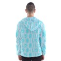 Aqua Blue Colored Waikiki Surfboards  Hooded Windbreaker (Men) View2