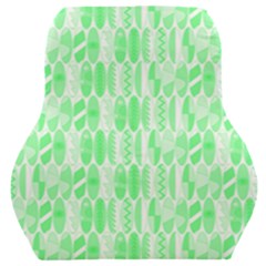 Bright Lime Green Colored Waikiki Surfboards  Car Seat Back Cushion 