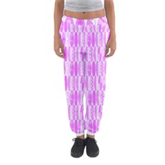 Bright Pink Colored Waikiki Surfboards  Women s Jogger Sweatpants by PodArtist