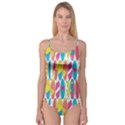 Mini Rainbow Colored Waikiki Surfboards  Camisole Leotard  View1