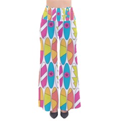 Mini Rainbow Colored Waikiki Surfboards  So Vintage Palazzo Pants