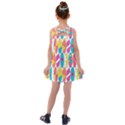 Mini Rainbow Colored Waikiki Surfboards  Kids  Cross Back Dress View2