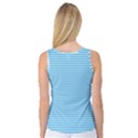 Oktoberfest Bavarian Blue and White Small Diagonal Diamond Pattern Women s Basketball Tank Top View2