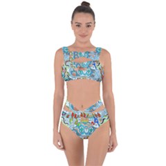 Supersonic Cosmic Submarine Bandaged Up Bikini Set  by chellerayartisans