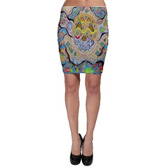 Supersonic Sun Bodycon Skirt by chellerayartisans