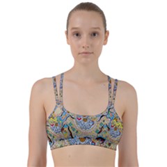 Supersonic Sun Line Them Up Sports Bra by chellerayartisans