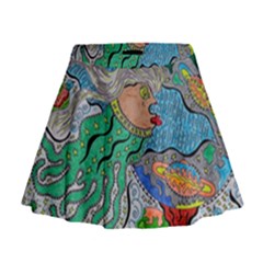 Universe Angel Mini Flare Skirt