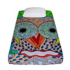 Cosmic Owl Fitted Sheet (Single Size)