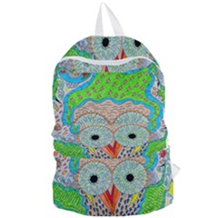 Cosmic Owl Foldable Lightweight Backpack