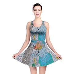 Music Angel Reversible Skater Dress by chellerayartisans