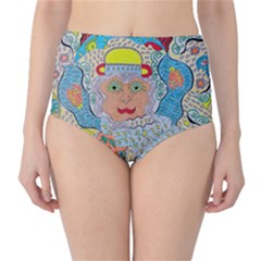 Cosmic Moon Angel Classic High-waist Bikini Bottoms