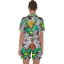 Cosmic Coocoobird Satin Short Sleeve Pyjamas Set View2