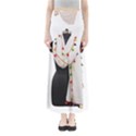 Indiahandycrfats women Fashion White Dupatta with Multicolour Pompom all four sides for Girls/women Full Length Maxi Skirt View1