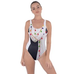 Indiahandycrfats Women Fashion White Dupatta With Multicolour Pompom All Four Sides For Girls/women Bring Sexy Back Swimsuit