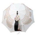 Indiahandycrfats women Fashion White Dupatta with Multicolour Pompom all four sides for Girls/women Folding Umbrellas View1