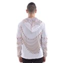 Indiahandycrfats women Fashion White Dupatta with Multicolour Pompom all four sides for Girls/women Hooded Windbreaker (Men) View2