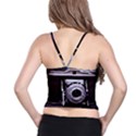 Vintage Camera Spaghetti Strap Bra Top View2