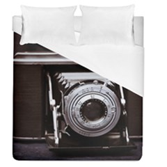 Vintage Camera Duvet Cover (queen Size) by snowwhitegirl