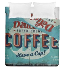 Delicious Coffee Duvet Cover Double Side (queen Size) by snowwhitegirl