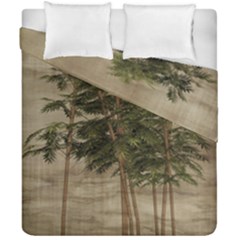 Vintage Bamboo Trees Duvet Cover Double Side (california King Size) by snowwhitegirl