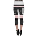 Pink Compact Cassette Capri Leggings  View2