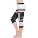 Pink Compact Cassette Capri Leggings  View3