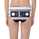 Pink Compact Cassette Mid-Waist Bikini Bottoms View2