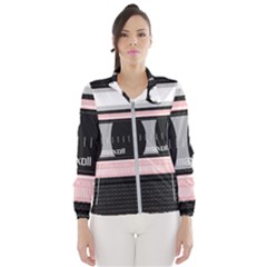 Pink Compact Cassette Windbreaker (women) by snowwhitegirl