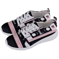 Pink Compact Cassette Men s Lightweight Sports Shoes by snowwhitegirl