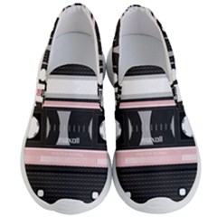 Pink Compact Cassette Men s Lightweight Slip Ons by snowwhitegirl