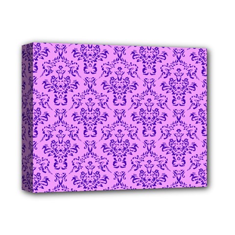 Victorian Violet Deluxe Canvas 14  X 11  (stretched) by snowwhitegirl