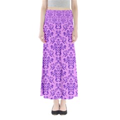 Victorian Violet Full Length Maxi Skirt by snowwhitegirl