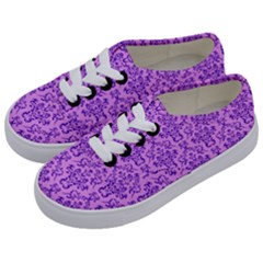 Victorian Violet Kids  Classic Low Top Sneakers by snowwhitegirl