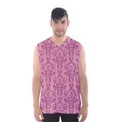 Victorian Pink Ornamental Men s Basketball Tank Top by snowwhitegirl