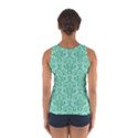 Victorian Teal Ornamental Sport Tank Top  View2