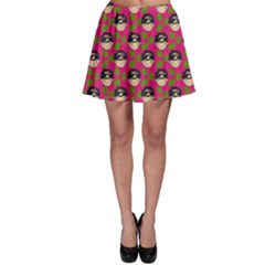 Frida Pink Skater Skirt