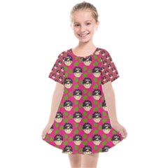 Frida Pink Kids  Smock Dress