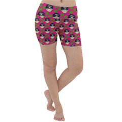 Frida Pink Lightweight Velour Yoga Shorts