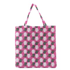 Pink Bride Grocery Tote Bag by snowwhitegirl