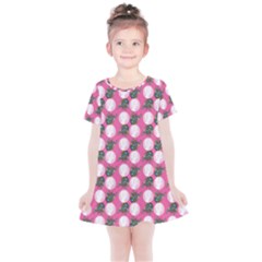 Pink Bride Kids  Simple Cotton Dress