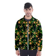 Peach Roses Windbreaker (men)