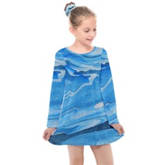 Star Light Kids  Long Sleeve Dress by WILLBIRDWELL