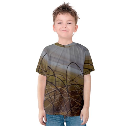 Static Kids  Cotton Tee by WILLBIRDWELL