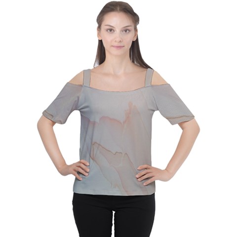 Veil Cutout Shoulder Tee by WILLBIRDWELL