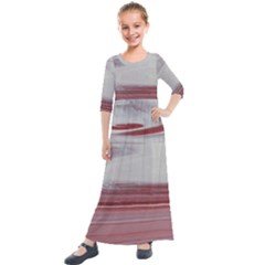 Mars Kids  Quarter Sleeve Maxi Dress by WILLBIRDWELL